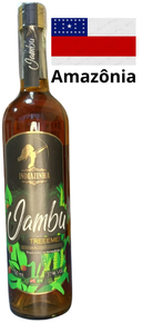 Bebida Alcoólica Mista de Jambu Indiazinha 750ml 37% Vol.