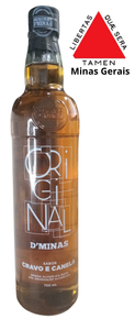 Licor Original D´Minas Cravo e Canela 700ml 23% Vol.