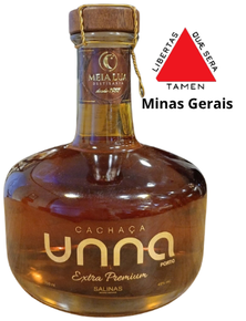 Cachaça Unna Porto 7 Anos Extra Premium 700ml 40Vol.